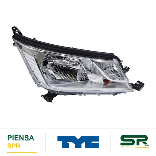 FARO DERECHO FONDO CROMADO TOYOTA HIACE 2020-2026 NZLT TYC
