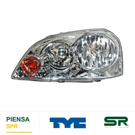 FARO IZQUIERDO 5 PINES CHEVROLET OPTRA 2006-2010 C / VELA TYC
