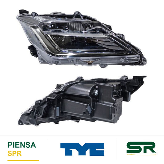FARO DERECHO NEGRO LED TOYOTA YARIS 2023-2026 4P FILO S 28903 TYC