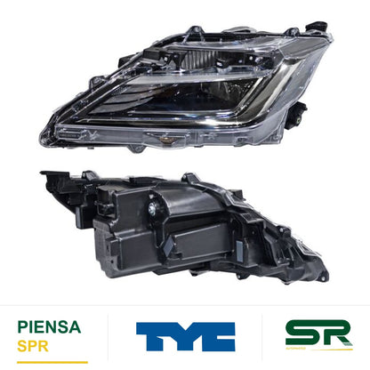FARO IZQUIERDO NEGRO FILO LED TOYOTA YARIS 2023-2026 4P S TYC