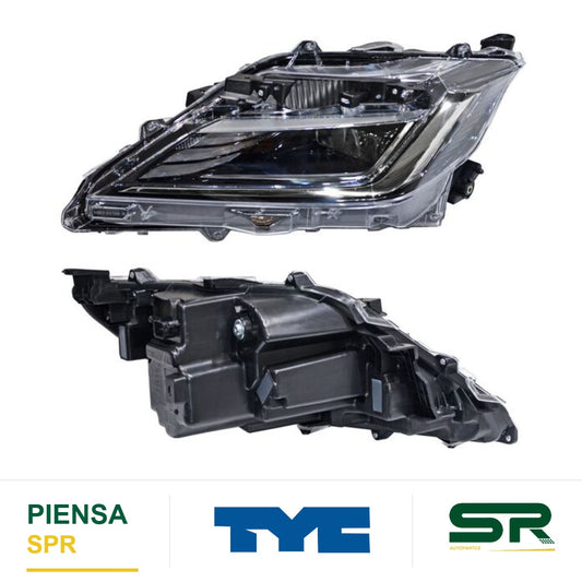FARO IZQUIERDO NEGRO LED TOYOTA YARIS 2023-2026 4P FILO S 28903 TYC
