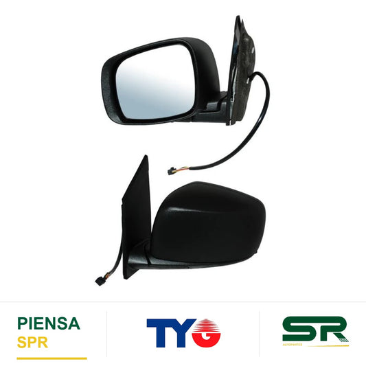 ESPEJO IZQUIERDO 7 PINES CON DESEMPAÑANTE AUTOABATIBLE ELÉCTRICO DODGE CARAVAN / TOWN & COUNTRY 2008-2020 POROSO TYG