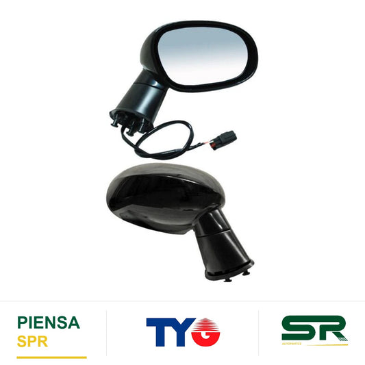 ESPEJO DERECHO ELÉCTRICO 3 PINES DODGE CHALLENGER PWY 2008-2016 TYG