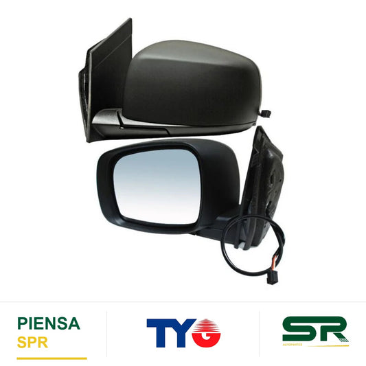 ESPEJO IZQUIERDO 5 PINES CON DESEMPAÑANTE ELÉCTRICO DODGE CARAVAN / TOWN & COUNTRY 2008-2020 POROSO TYG