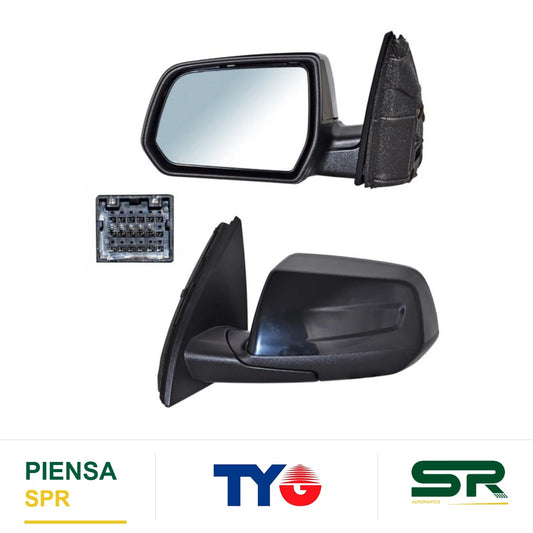 ESPEJO IZQUIERDO 5 PINES CON DESEMPAÑANTE PARA PINTAR ELÉCTRICO GMC ACADIA / DENALLI 2017-2020 TYG