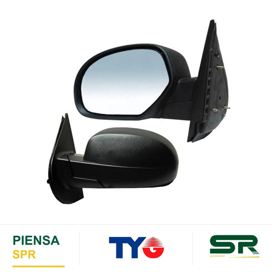 ESPEJO IZQUIERDO NEGRO CHEVROLET PICKUP 2007-2013 / SUBURBAN / CHEYENNE / YUKON / SILVERADO / SIERRA / TAHOE 2007-2013 S / CONT POROSO 28905 TYG