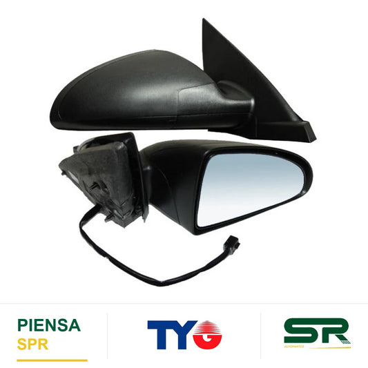 ESPEJO DERECHO ELÉCTRICO 5 PINES CON DESEMPAÑANTE CHEVROLET MALIBU 2004-2007 TYG