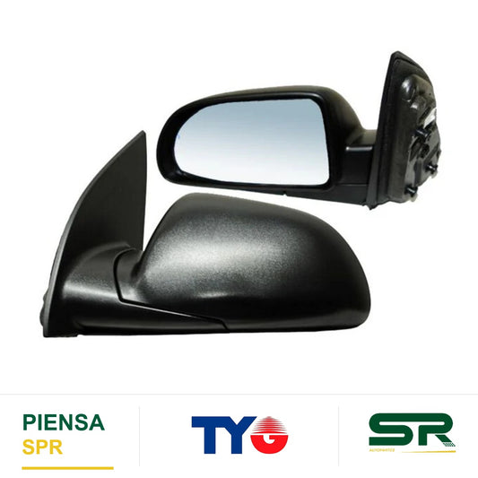ESPEJO IZQUIERDO ELÉCTRICO 3 PINES NEGRO CHEVROLET EQUINOX 2005-2009 / CHEVROLET SATURN VUE 2002-2007 TYG