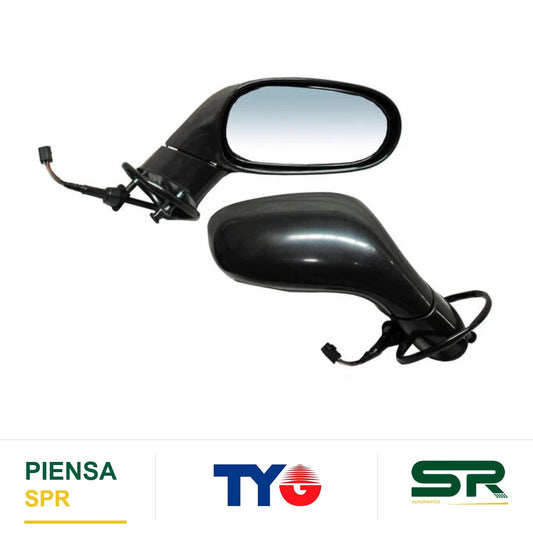 ESPEJO DERECHO 6 PINES CON DESEMPAÑANTE PARA PINTAR ELÉCTRICO CORVETTE 2005-2012 TYG