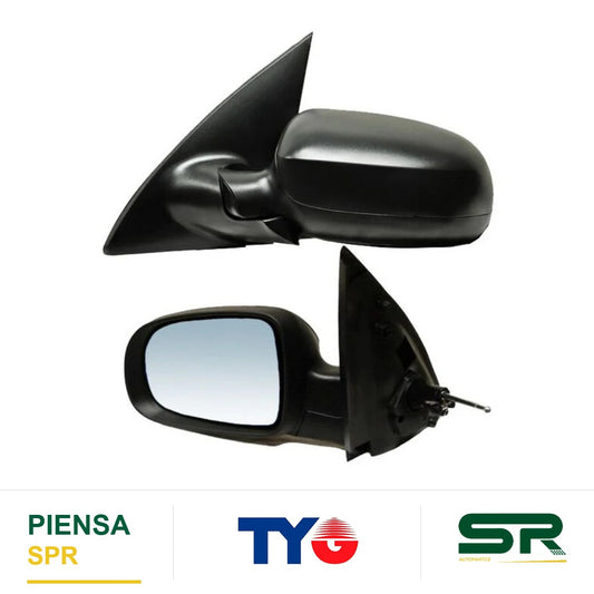 ESPEJO IZQUIERDO CHEVROLET CORSA 2002-2008 / TORNADO 2004-2011 C / CONT MAN POROSO 28905 TYG