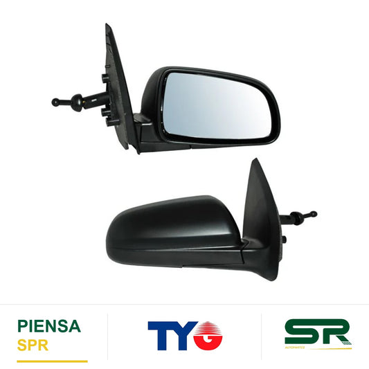 ESPEJO DERECHO CHEVROLET AVEO 2008-2017 C / CONT MAN POROSO TYG
