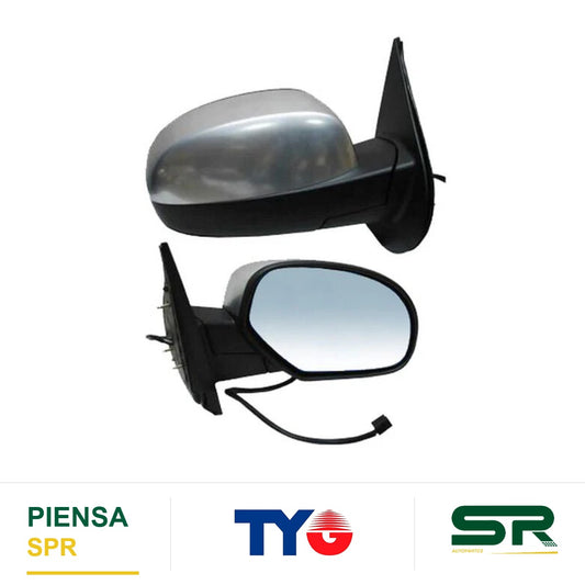 ESPEJO DERECHO 3 PINES ELÉCTRICO CHEVROLET PICKUP 2007-2013 / SUBURBAN 2006-2010 A INOX 2252 TYG
