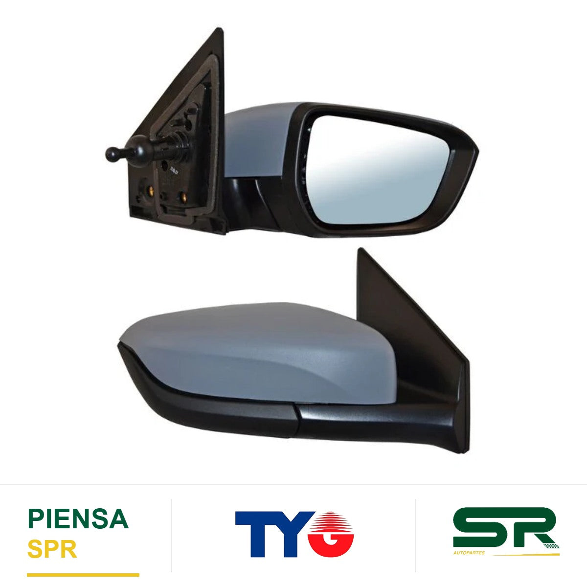 ESPEJO DERECHO CON CONT PARA PINTAR CHEVROLET ONIX 2020-2025 TYG