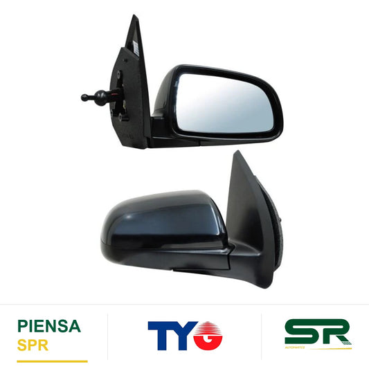 ESPEJO DERECHO PARA PINTAR CHEVROLET AVEO 2008-2017 C / CONT MAN LS / LT TYG