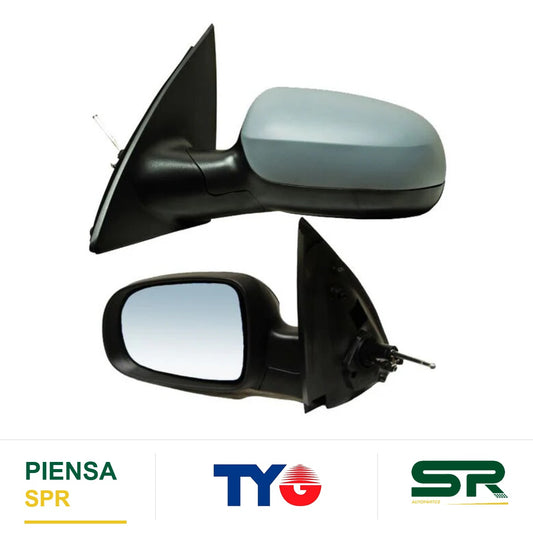 ESPEJO IZQUIERDO CHEVROLET CORSA 2002-2008 / TORNADO 2004-2011 C / CONT MAN LISO TYG