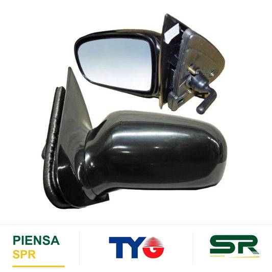 ESPEJO IZQUIERDO CON BASE CHEVROLET CAVALIER 1995-2005 C / CONT MAN 4P TYG