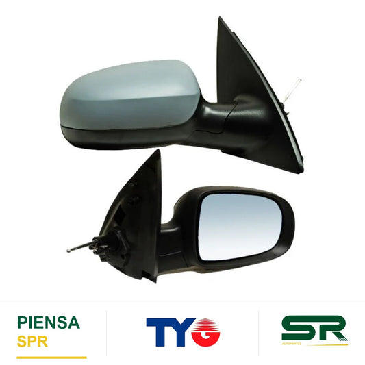 ESPEJO DERECHO CHEVROLET CORSA 2002-2008 / TORNADO 2004-2011 C / CONT MAN LISO TYG