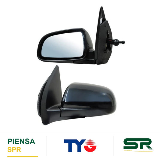 ESPEJO IZQUIERDO PARA PINTAR CHEVROLET AVEO 2008-2017 C / CONT MAN LS / LT TYG