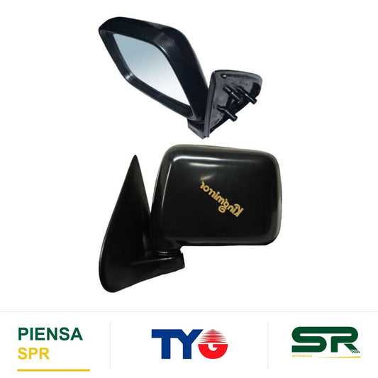 ESPEJO IZQUIERDO NEGRO LUV 1997-2006 S / CONT TYG