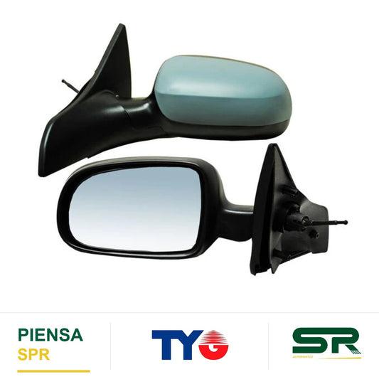 ESPEJO IZQUIERDO PARA PINTAR CHEVROLET C3 2009-2012 C / CONT ADAPT 1994-2009 AT TYG