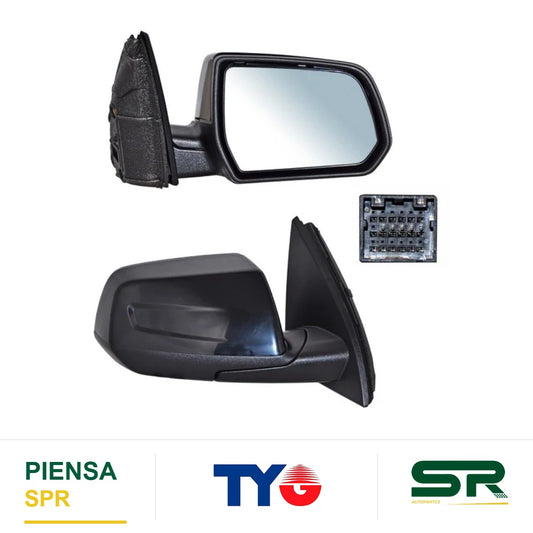 ESPEJO DERECHO 5 PINES CON DESEMPAÑANTE PARA PINTAR ELÉCTRICO GMC ACADIA / DENALLI 2017-2020 TYG