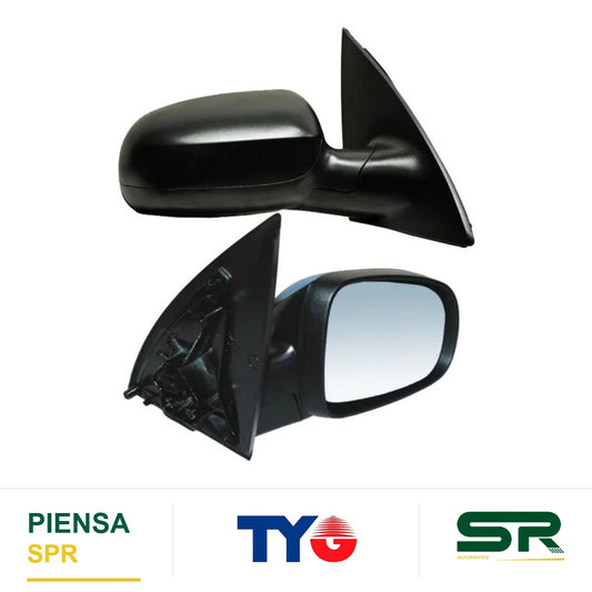 ESPEJO DERECHO 3 PINES ELÉCTRICO NEGRO CHEVROLET CORSA 2003-2008 / TORNADO 2004-2011 S / DESEMP TYG