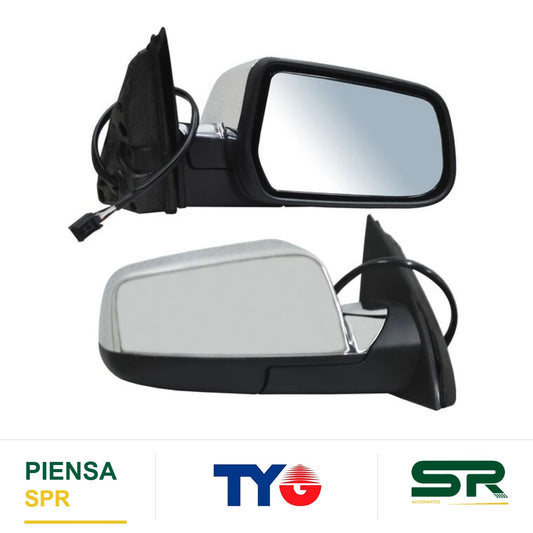 ESPEJO DERECHO 9 PINES CON DESEMPAÑANTE ELÉCTRICO CROMADO CHEVROLET EQUINOX 2016-2017 / TERRAIN 2011-2015 C / MEM CCC2.9.01 TYG