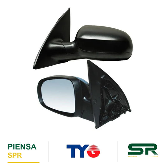 ESPEJO IZQUIERDO 3 PINES ELÉCTRICO NEGRO CHEVROLET CORSA 2003-2008 / TORNADO 2004-2011 S / DESEMP 28905 TYG