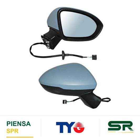 ESPEJO DERECHO 3 PINES ELÉCTRICO CHEVROLET CRUZE 2017-2019 TYG