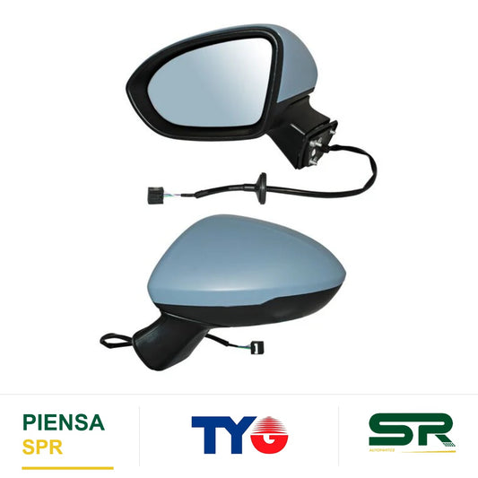 ESPEJO IZQUIERDO 3 PINES ELÉCTRICO CHEVROLET CRUZE 2017-2019 TYG