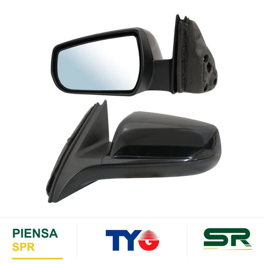 ESPEJO IZQUIERDO 9 PINES CON DESEMPAÑANTE PARA PINTAR ELÉCTRICO CHEVROLET MALIBU 2013-2015 C / MEM TYG