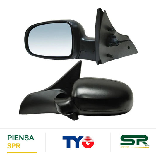 ESPEJO IZQUIERDO CHEVROLET C3 2009-2012 C / CONT MAN ADAPT 1994-2008 POROSO 28906 TYG