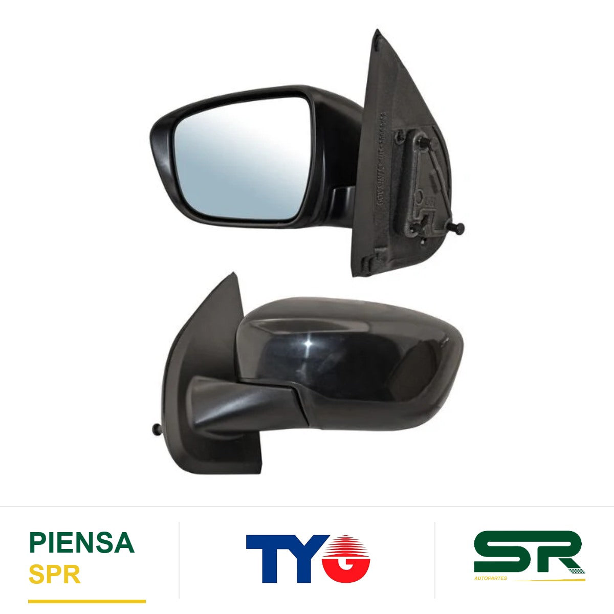 ESPEJO IZQUIERDO MANUAL PARA PINTAR NISSAN FRONTIER 2021-2024 TYG
