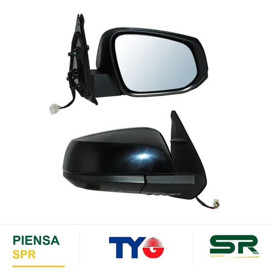 ESPEJO DERECHO 5 PINES CON DESEMPAÑANTE PARA PINTAR ELÉCTRICO TOYOTA TACOMA 2016-2023 TYG