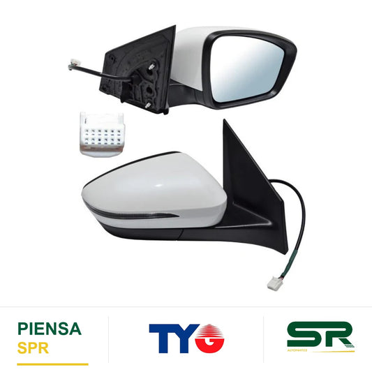ESPEJO DERECHO 11 PINES ELÉCTRICO JAC SEI 7 PRO 2021-2025 C / DIRREC TYG
