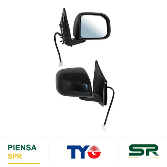 ESPEJO DERECHO 3 PINES PARA PINTAR ELÉCTRICO TOYOTA AVANZA 2012-2019 28906 TYG