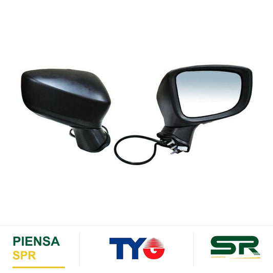 ESPEJO DERECHO 3 PINES PARA PINTAR ELÉCTRICO MAZDA 3 2014-2018 28903 TYG