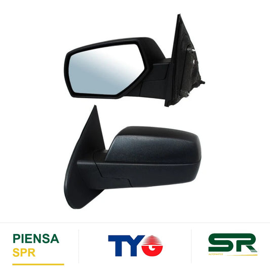 ESPEJO IZQUIERDO CHEVROLET PICKUP / SIERRA 2014-2018 S / CONT POROSO TYG