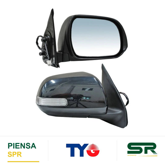 ESPEJO DERECHO 5 PINES CON DIRECCIONAL PARA PINTAR ELÉCTRICO TOYOTA TACOMA 2012-2015 TYG