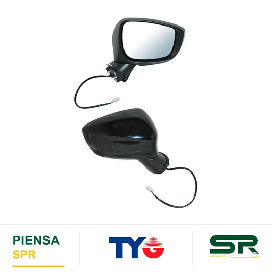 ESPEJO DERECHO 3 PINES PARA PINTAR ELÉCTRICO MAZDA CX3 2016-2025 TYG