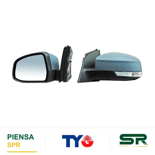 ESPEJO IZQUIERDO ELÉCTRICO 8 PINES CON DESEMPAÑANTE FORD FOCUS C 2012-2014 / FORD DIREC 2012-2014 TYG