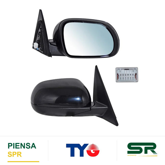 ESPEJO DERECHO 3 PINES PARA PINTAR ELÉCTRICO KIA SOUL 2020-2022 TYG