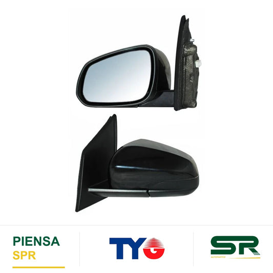 ESPEJO IZQUIERDO 5 PINES CON DESEMPAÑANTE PARA PINTAR ELÉCTRICO CHEVROLET SPARK 2016-2021 LT 28601 TYG