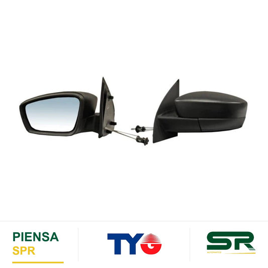 ESPEJO IZQUIERDO VOLKSWAGEN GOL 2013-2021 / SAVEIRO 2014-2020 C / CONT MAN POROSO TYG