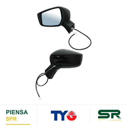 ESPEJO IZQUIERDO 3 PINES ELÉCTRICO NISSAN NOTE 2016-2019 CCC3 TYG
