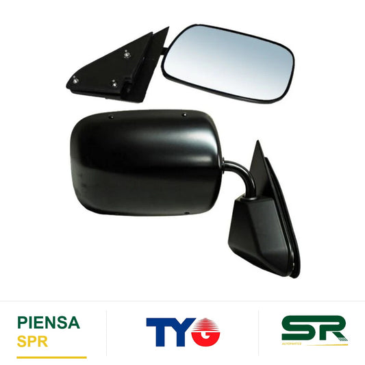 ESPEJO DERECHO NEGRO CHEVROLET PICKUP 1992-1998 S / CONT CUSTOM TYG