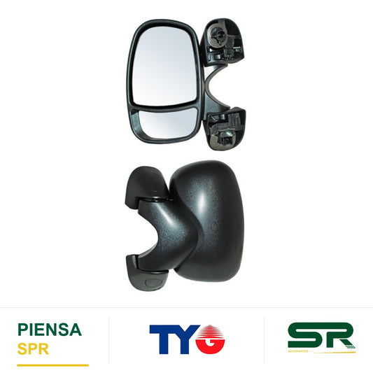 ESPEJO IZQUIERDO CON DESEMPAÑANTE ELÉCTRICO TRAFIC 2007-2014 POROSO TYG