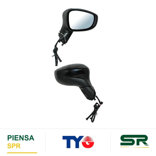ESPEJO DERECHO 5 PINES CON DESEMPAÑANTE PARA PINTAR ELÉCTRICO AS CHRYSLER PACIFICA 2017-2022 B E POROSO TYG