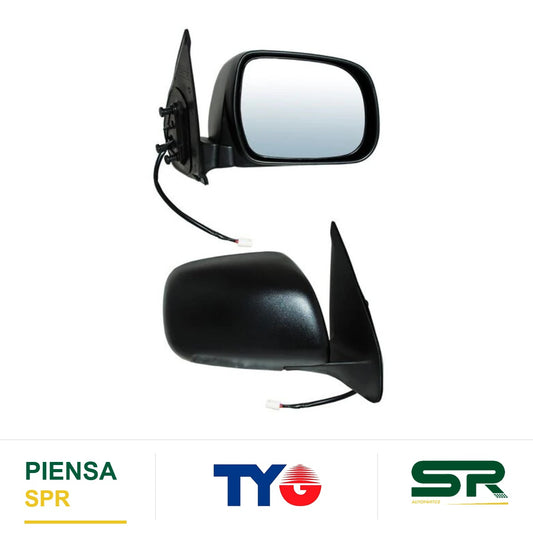 ESPEJO DERECHO 3 PINES ELÉCTRICO TOYOTA TACOMA 2005-2011 POROSO TYG