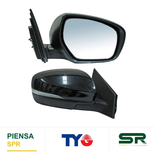 ESPEJO DERECHO 6 PINES CON DESEMPAÑANTE CON DIRECCIONAL ELÉCTRICO MAZDA CX9 2010-2015 TYG